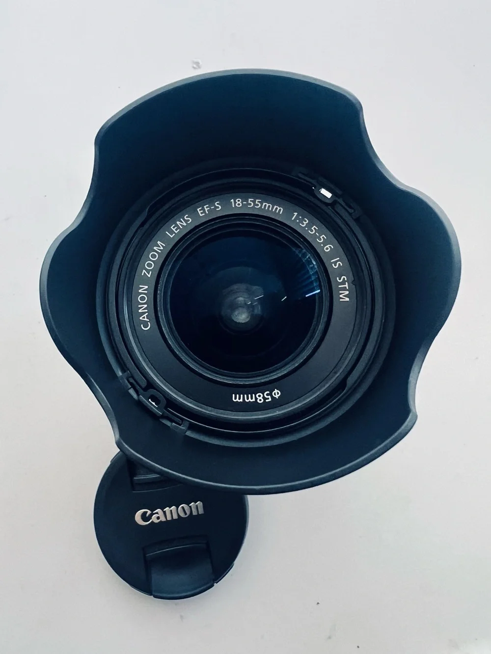 Canon 18-55mm EFS Zoom Lens — Black